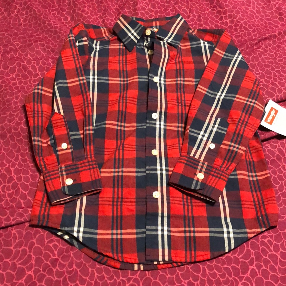 Checkered boys shirt